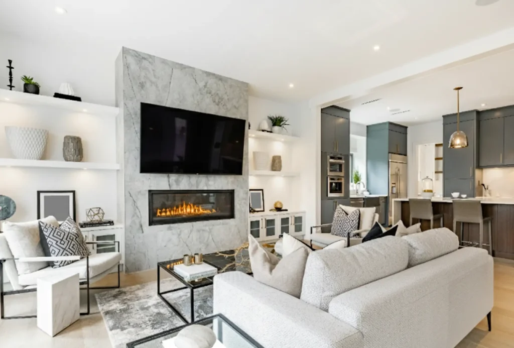 Hero - Red Squirrel Insulation Contractors in West London - TV, Media, Fireplace Walls